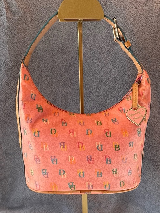 Dooney & Bourke Handbags - Y2K Dooney & Bourke Rainbow Monogram Hobo Shoulder Bag